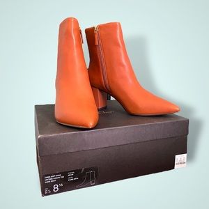 *Never Worn* J. Crew Sadie Brown Pointed Toe Booties
